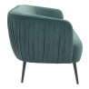 Zuo Modern Karan Sofa in Green - Side