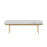 Keith Bench - White - Front