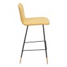 Zuo Modern Var Counter Stool in Yellow - Side