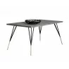 Sunpan Midori Dining Table - Rectangular - 59"  - With Decor - Sunpan Midori Dining Table - Rectangular - 59"  - With Decor