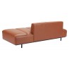 Zuo Modern Confection Sofa in Brown - Back Angled