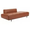 Zuo Modern Confection Sofa in Brown - Side Angled View - Zuo Modern Confection Sofa in Brown - Side Angled View