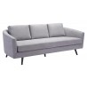 Zuo Modern Divinity Sofa in Gray - Angled View