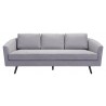 Zuo Modern Divinity Sofa in Gray - Front