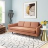 Zuo Modern Divinity Sofa in Brown - Lifestyle