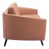 Zuo Modern Divinity Sofa in Brown - Side