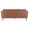 Zuo Modern Divinity Sofa in Brown - Back View - Zuo Modern Divinity Sofa in Brown - Back View