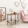 Zuo Modern Benjamin Coffee Table Brass - Lifestyle