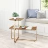 Zuo Modern Henry Coffee Table Brass - Lifestyle - Zuo Modern Henry Coffee Table Brass - Lifestyle