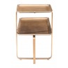 Zuo Modern Henry Coffee Table Brass - Side