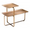 Zuo Modern Henry Coffee Table Brass - Back Angled