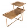 Zuo Modern Henry Coffee Table Brass - Top Angled 