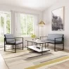Zuo Modern Claremont Sofa in Gray - Lifestyle 2 - Zuo Modern Claremont Sofa in Gray - Lifestyle 2