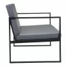 Zuo Modern Claremont Sofa in Gray - Side - Zuo Modern Claremont Sofa in Gray - Side