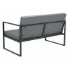 Zuo Modern Claremont Sofa in Gray - Back Angled - Zuo Modern Claremont Sofa in Gray - Back Angled