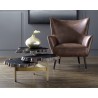 Luther Lounge Chair - Havana Dark Brown - Lifestyle