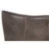 Luther Lounge Chair - Havana Dark Brown - Back Angle Close-up - Luther Lounge Chair - Havana Dark Brown - Back Angle Close-up