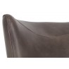 Luther Lounge Chair - Havana Dark Brown - Seat Back