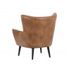 Luther Lounge Chair - Tobacco Tan - Back Angle