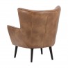 Luther Lounge Chair - Tobacco Tan - Back Closer