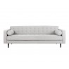 Sunpan Donnie Sofa - Light Grey - Front