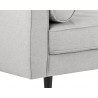 Sunpan Donnie Sofa - Light Grey - Leg Close-Up