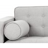 Sunpan Donnie Sofa - Light Grey - Seat Arm Close-up