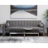 Sunpan Donnie Sofa - Dark Grey - Lifestyle