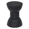 Zuo Modern Wisdom Side Table in Black - Top Angled