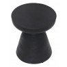 Zuo Modern Sage Side Table in Black - Top Angled
