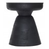 Zuo Modern Sage Side Table in Black - Side View