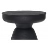 Zuo Modern Sage Side Table in Black - Seat Close-up