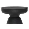 Zuo Modern Sage Side Table in Black - Seat Close-up - Zuo Modern Sage Side Table in Black - Seat Close-up