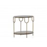 Sunpan Arya End Table - Front Angle