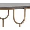 Sunpan Arya End Table - Closeup Angle
