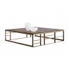 Sunpan Joanna Coffee Table - Square - With Decor