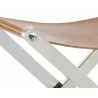 Sunpan Ryder Stool With Stainless Steel Frame in Tan - Seat Frame - Sunpan Ryder Stool With Stainless Steel Frame in Tan - Seat Frame