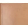 Sunpan Ryder Stool With Stainless Steel Frame in Tan - Finish Close-up - Sunpan Ryder Stool With Stainless Steel Frame in Tan - Finish Close-up