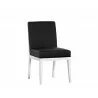 Sofia Dining Chair - Black - Angled View - Sofia Dining Chair - Black - Angled View