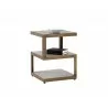  Sunpan Rubix End Table - Angled with Decor -  Sunpan Rubix End Table - Angled with Decor