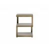  Sunpan Rubix End Table - Side Angle -  Sunpan Rubix End Table - Side Angle