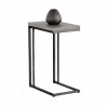 SUNPAN Sawyer End Table, Frontview with Decor