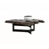 Sunpan Wyatt Coffee Table - Angled View - Sunpan Wyatt Coffee Table - Angled View