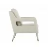 Oxford Lounge Chair - Piccolo Prosecco - Side Angle - Oxford Lounge Chair - Piccolo Prosecco - Side Angle