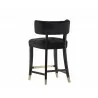 Tatum Counter Stool - Piccolo Black - Back Angle - Tatum Counter Stool - Piccolo Black - Back Angle