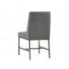 Leighland Dining Chair - Dark Grey - Back Angle