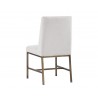Leighland Dining Chair - Light Grey - Back Angle