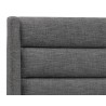 Sunpan Emmit Bed - King In Quarry - Headboard CLose-Up
