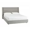 Sunpan Emmit Bed - Queen In Marble - Angled - Sunpan Emmit Bed - Queen In Marble - Angled