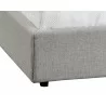Sunpan Emmit Bed - King In Marble - Bed Edge Close-Up - Sunpan Emmit Bed - King In Marble - Bed Edge Close-Up